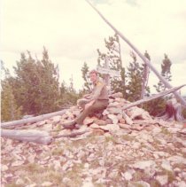 Dave Filius on Johnson Peak A-P Wilderness