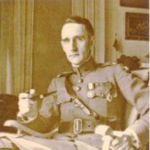 Allen S. Peck in Military Uniform