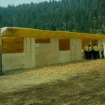 Fire Camp Plywood Buildings