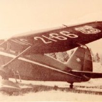 David Godwin and First Forest Service Airplane