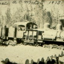 Anaconda Mining Company Logging Train Locomotive