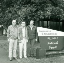 Myron Nelson Rupert Asplund with Supervsor Lloyd Britton