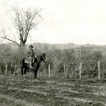 Bill Samsel on his Pony, Kamiah Valley