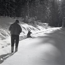Bud Moore near Bull Elk Bogged Down i