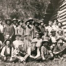 First Pre-Season Fire Crew on Bitterroot Forest Reserve 1907