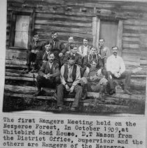 First Ranger Meting, Nez Perce National Forest 1909