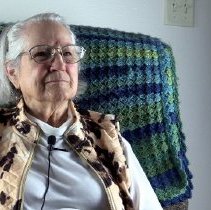 Lois Puckett being interviewed, October 28, 2021, Missoula, MT