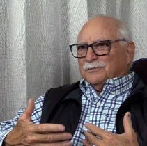 Stan Ponce being interviewed in Denver, CO, May 24, 2022