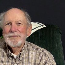 Dick Bennett being interviewed in Canby, OR, October 25, 2022