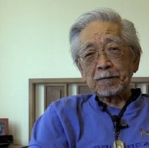 Gene Pong being interviewed in Portland, OR, October 24, 2022