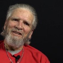 Charlie Caldwell being interviewed in San Diego, CA, March 23, 2023