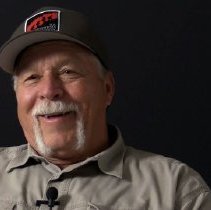 Dennis Baldridge being interviewed in San Diego, CA, March 22, 2023