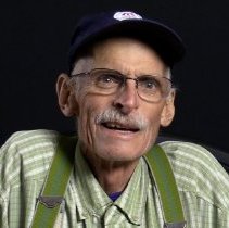 Gordon Ash being interviewed, May 26, 2023, Kalispell, MT