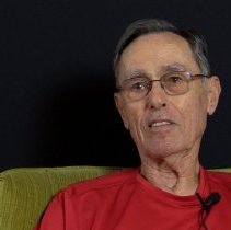 Hugh Black being interviewed, October 25, 2022, West Linn, OR