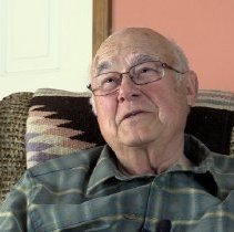 Homer Bowles being interviewed, March 28, 2022, Missoula, MT