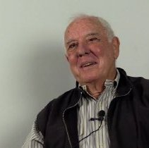 Jim Lawrence being interviewed in Denver, CO, May 26, 2022