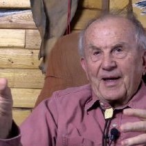 Don Stevenson being interviewed in Missoula, MT, December 14, 2022