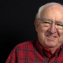 Tom Thompson being interviewed in Nemo, SD, October 12, 2023