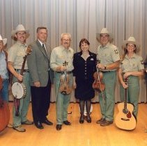 Fiddlin' Foresters with the Secretary of Agriculture