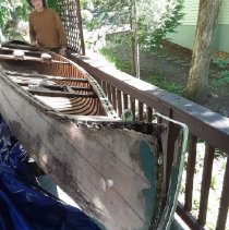 Canoe Before Restoration