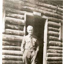 Griff Greffenius at Camp Custer