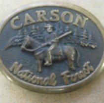 Carson National Forest Belt Buckle