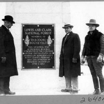 Theodore Roosevelt Memorial Obelisk Plaque