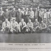 Range Staffmen's Meeting Southwestern Region 1956