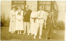 James Montgomery Flagg in group