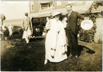 Aston Knight, with Mrs. Foster