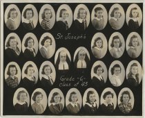 St. Joseph School, grade 6 portrait, 1943