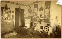 Young man relaxing in his room