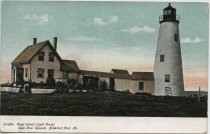 Wood Island (Light House), Saco River opposite Biddeford Pool, Me