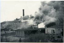 Diamond National Company in flames