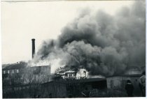 Diamond National Company in flames