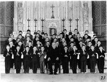 Boys for first communion