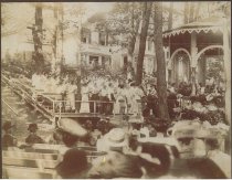 Crowd at Grove Temple, Biddeford