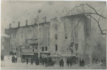 Ruins of City Building from South and Adams Streets