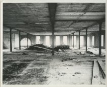 Masonic Building, post fire interior