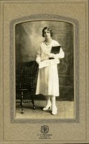 Graduation portrait of a young woman