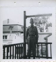 Young man in uniform
