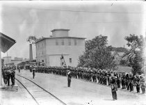 Bradford Commandery of the Knights Templar parading