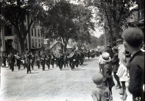 Bradford Commandery of the Knights Templar parading