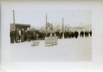 Barrel jumping at West Brook rink