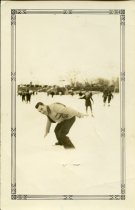 Fernand Gobeil at West Brook rink