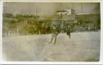 Fern Gobeil racing at West Brook rink