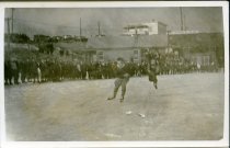 Fern Gobeil racing at West Brook rink