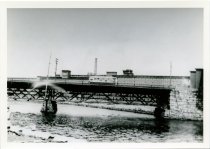 BSRR car #609 on the Main St. Bridge