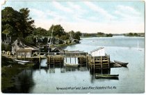 Norwoods Wharf and Saco River, Biddeford Pool, Me.