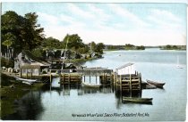 Norwoods Wharf and Saco River, Biddeford Pool, Me.